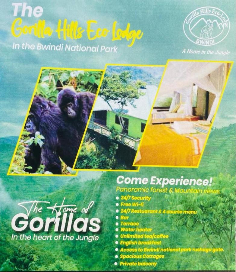 Gorilla Hills Eco-Lodge キソロ エクステリア 写真